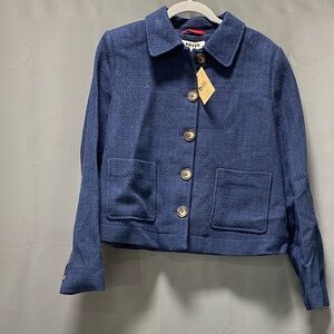 Boden Women’s Navy Blue Jacket - Size 12